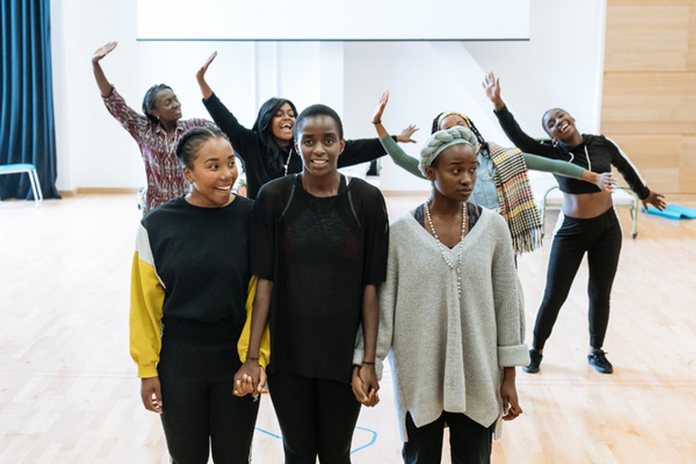 Photo Flash: Inside Rehearsal For OUR LADY OF KIBEHO at Theatre Royal Stratford East Photo Flash: Inside Rehearsal For OUR LADY OF KIBEHO at Theatre Royal Stratford East Image