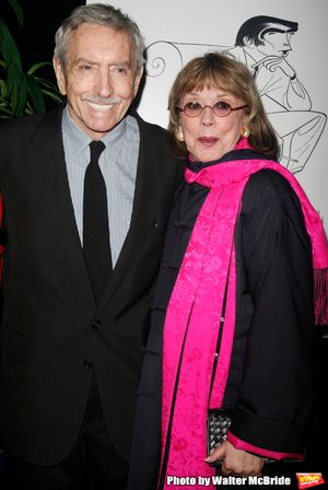 Edward Albee & Phyllis Newman attending the New Dramatists 58th Annual Spring Luncheo Photo