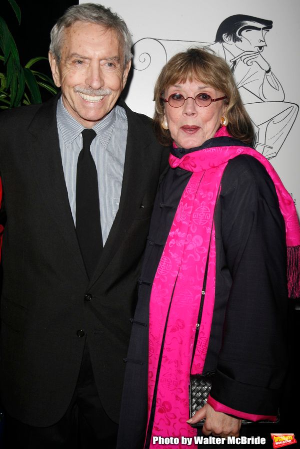 Edward Albee & Phyllis Newman attending the New Dramatists 58th Annual Spring Luncheo Photo