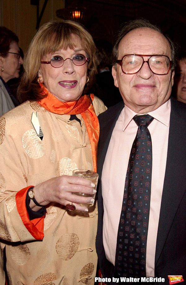 Sidney Lumet and Phyllis Newman.Attending a New York celebration in anticipation of d Photo