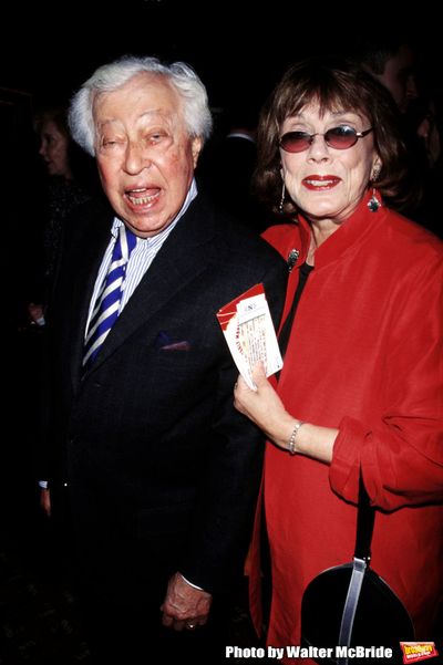 Adolf Green and Phyllis Newman attend the Opening Night of "Thoroughly Modern Millie" Photo