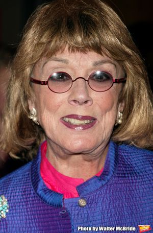 Phyllis Newman attending the Opening Night of the Broadway Musical Landmark, SWEENEY  Photo