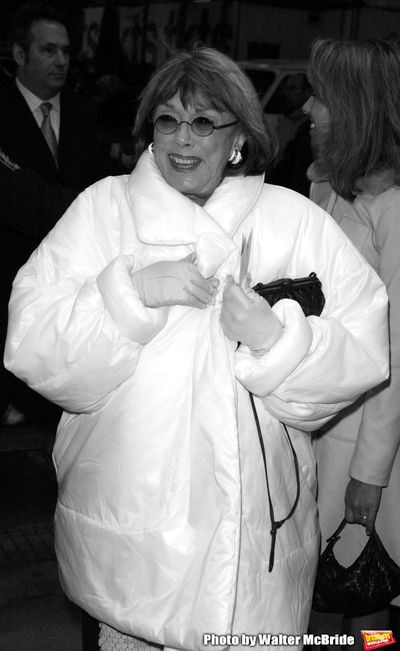 Phyllis Newman Attending the Opening Night Performance of
ALL SHOOK UP at the Palace  Photo