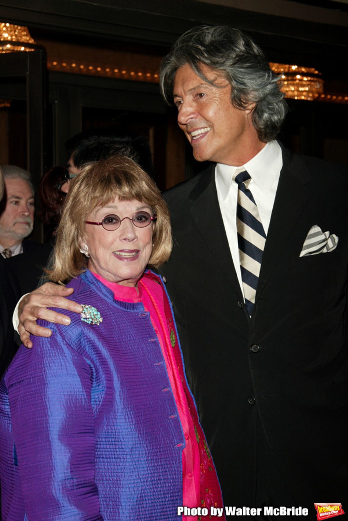 Phyllis Newman and Tommy Tune attending the Opening Night of the Broadway Musical Landmark, SWEENEY TODD at the Eugene O'Neill Theatre in New York City.
November 3, 2005 at 