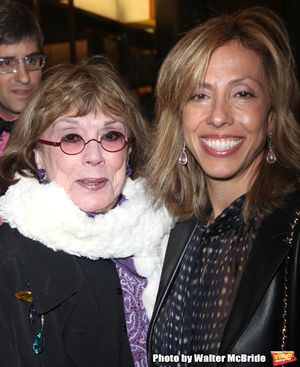 Phyllis Newman & Amanda Green attending the Broadway Opening Night Revival Performanc Photo