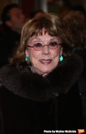 Phyllis Newman arriving for the Opening Night Performance of PRESENT LAUGHTER at the  Photo