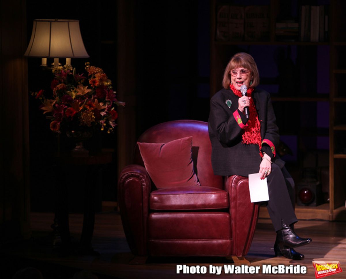 Phyllis Newman performing at the 'Nothing Like A Dame: A Party For Comden And Green' at  the Laura Pels Theatre in New York City. at 
