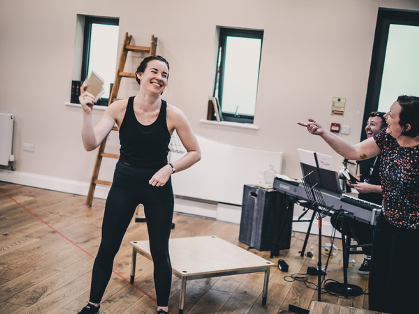 Photo Flash: In Rehearsal For DADDY LONG LEGS At The Barn Theatre  Image