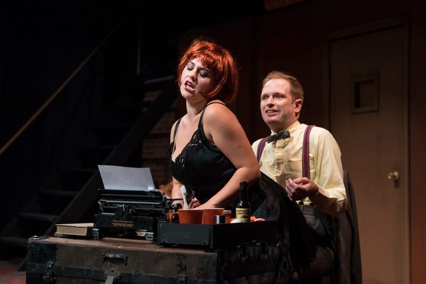 Samantha La Mendola as Sally and Michael Schaner as Clifford  Photo