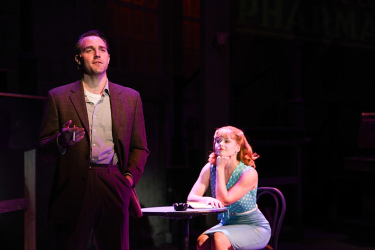 
Bryant Martin (Joe Gillis) and Sarah Quinn Taylor (Betty Schaeffer)
 at 