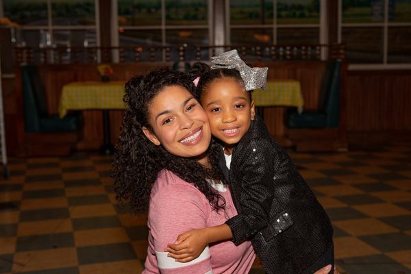 Jordin Sparks and Raigan Olivia Saunders-Newton Photo