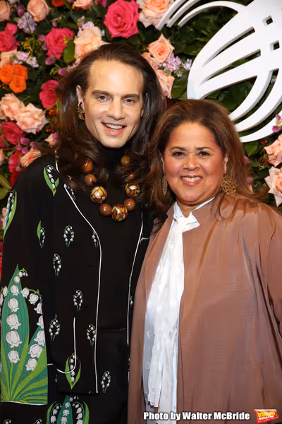 Jordan Roth and  Anna Deavere Smith Photo