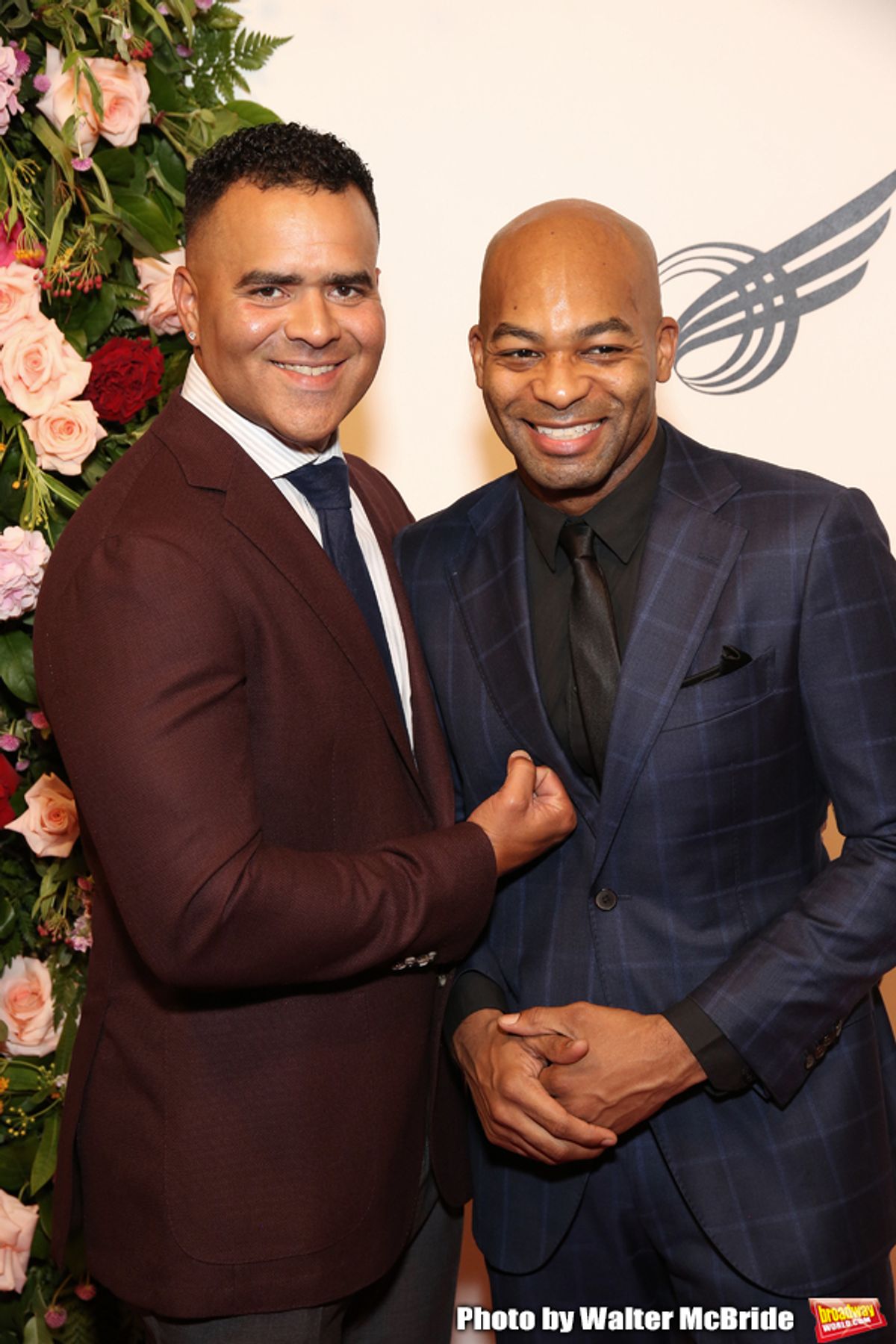 Christopher Jackson and Brandon Victor Dixon at 
