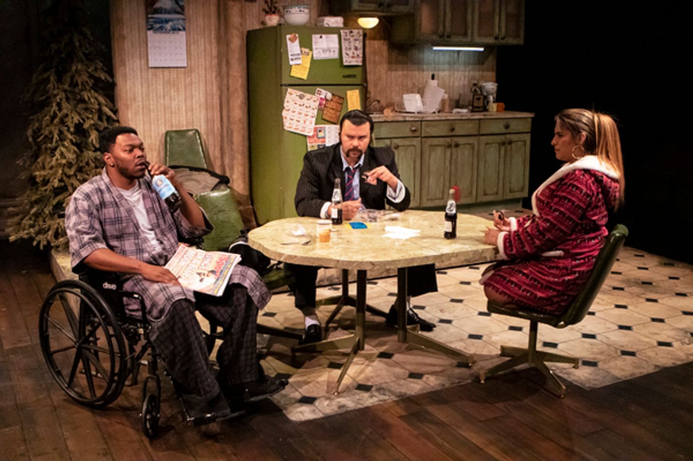 Photo Flash: First Look at BETWEEN RIVERSIDE AND CRAZY at Capital Stage  Image
