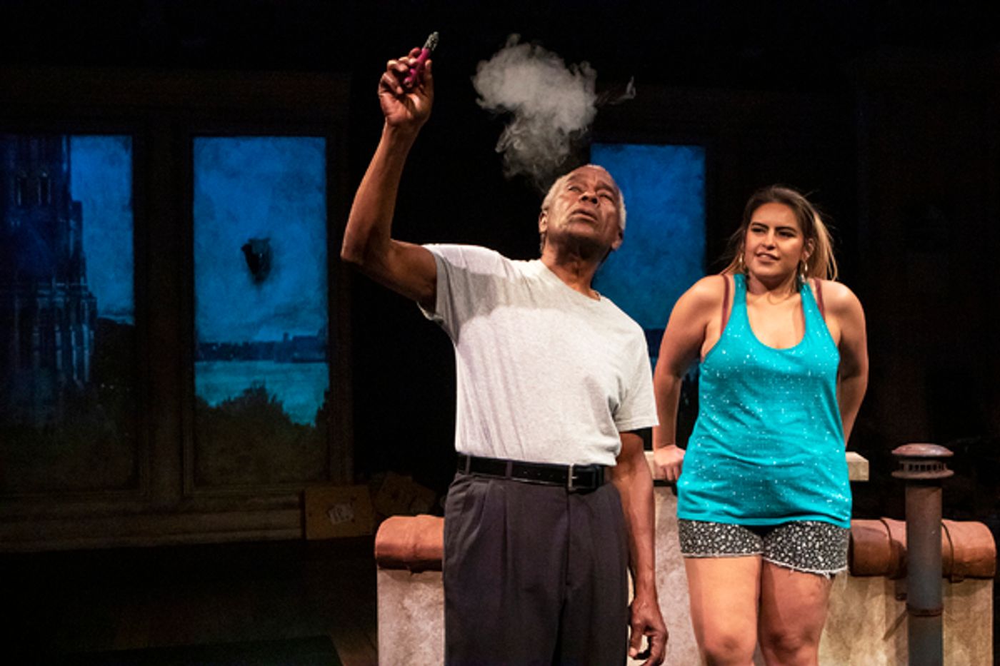 Photo Flash: First Look at BETWEEN RIVERSIDE AND CRAZY at Capital Stage  Image