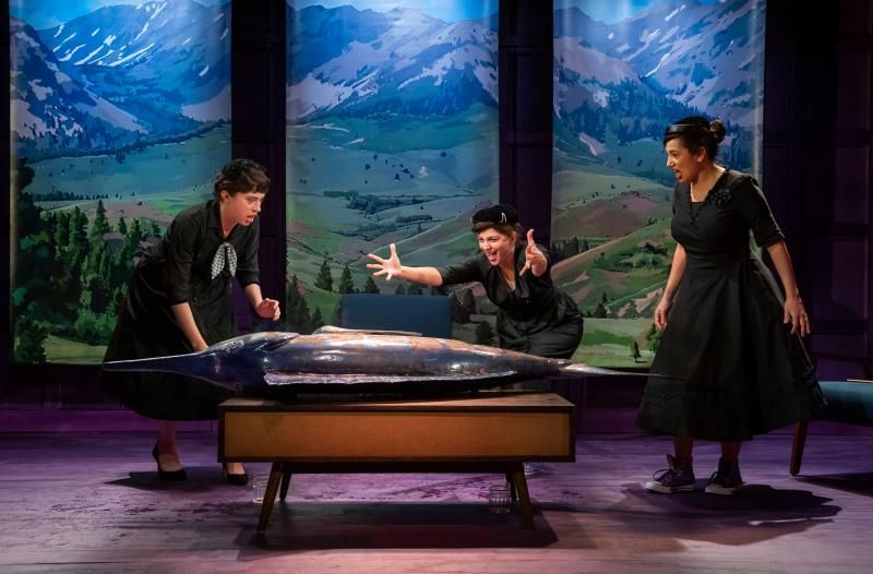 Review: Jaclyn Backhaus' Frantically Funny and Freestyle WIVES Comments on Patriarchal Pigeonholes  Image