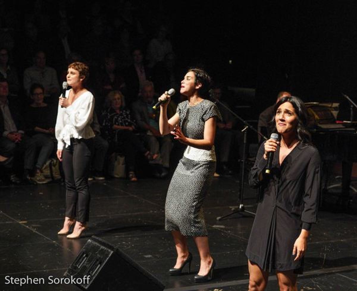 Samantha Massell, Melanie Moore, Alexandra Silber at 