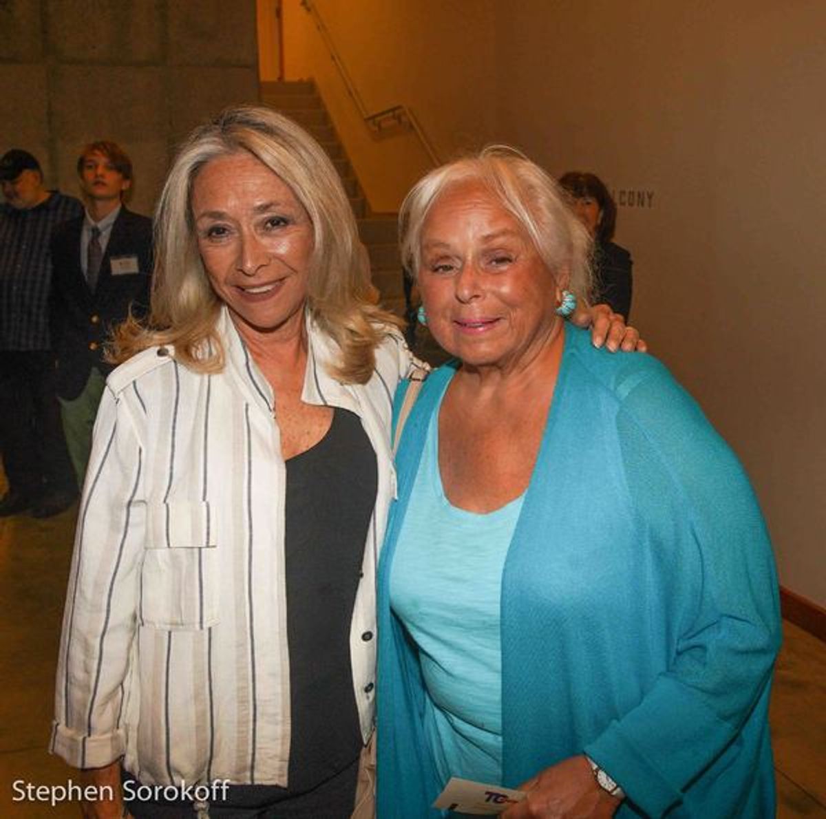 Eda Sorokoff & Alyce Finell, Director Mabel Mercer Foundation at 