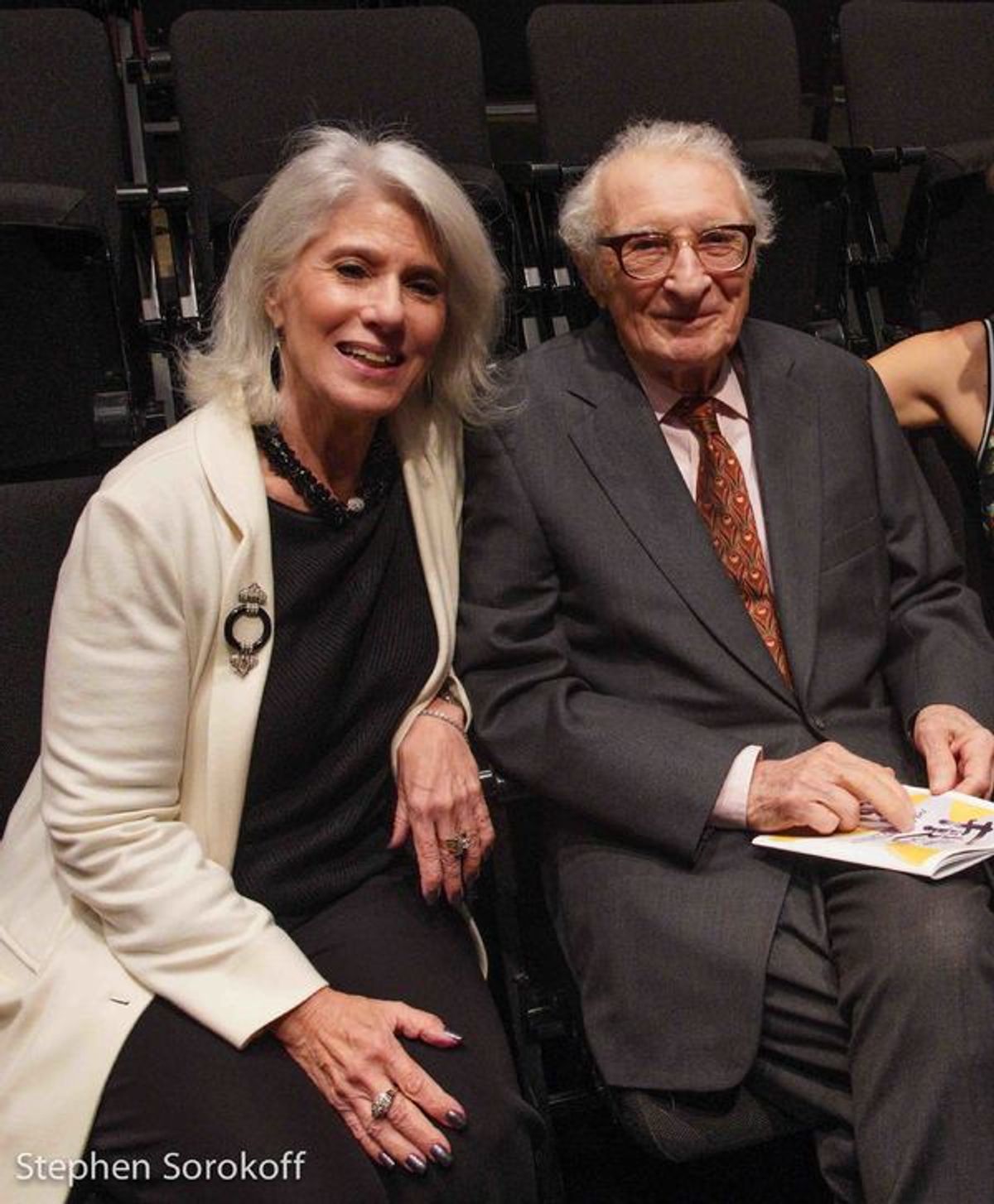 Jamie deRoy & Sheldon Harnick at 