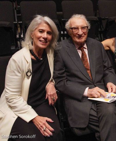Jamie deRoy & Sheldon Harnick Photo