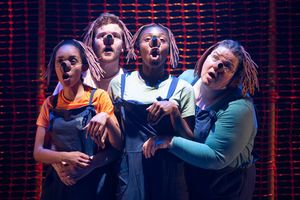 Jazmine Wilkinson, Matt Littleson, Rujenne Green and Lucie Capel Photo