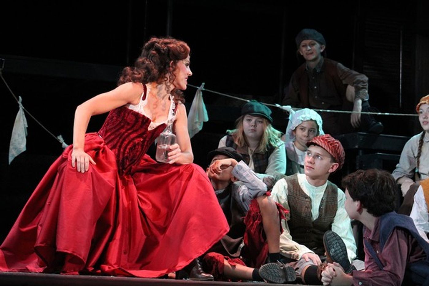 Photo Flash: First Look at OLIVER! at Temple Theatre  Image