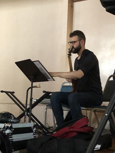 Photo Flash: Inside The Recording Studio With The GOOD MORNING NEW YORK Band  Image