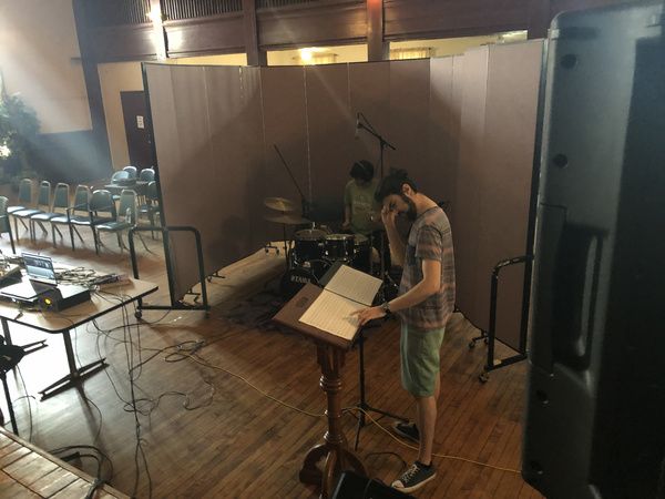 Photo Flash: Inside The Recording Studio With The GOOD MORNING NEW YORK Band  Image