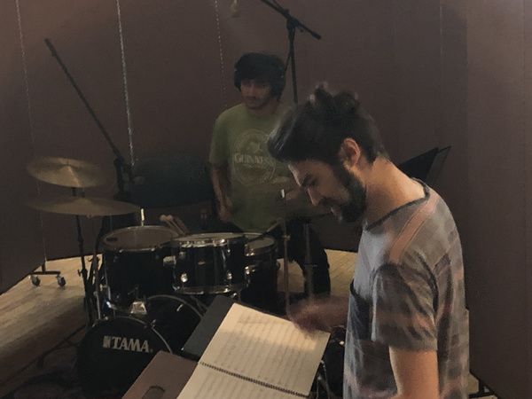 Photo Flash: Inside The Recording Studio With The GOOD MORNING NEW YORK Band  Image