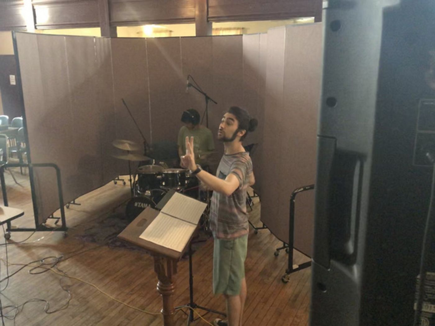 Photo Flash: Inside The Recording Studio With The GOOD MORNING NEW YORK Band  Image