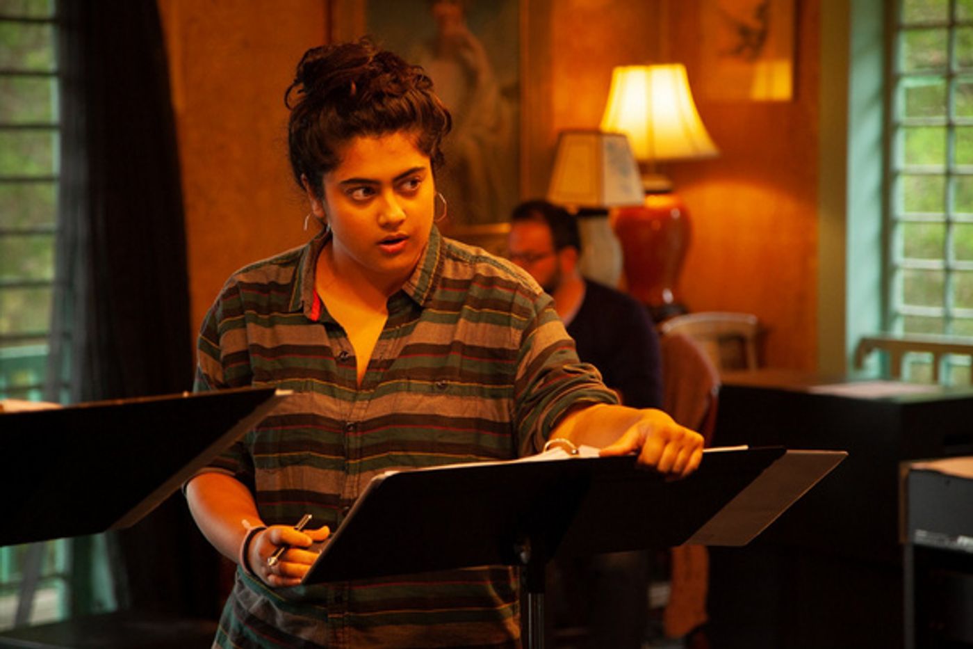 Photo Flash: Inside Rehearsals Of THE GOLDEN THRESHOLD At Live & In Color  Image