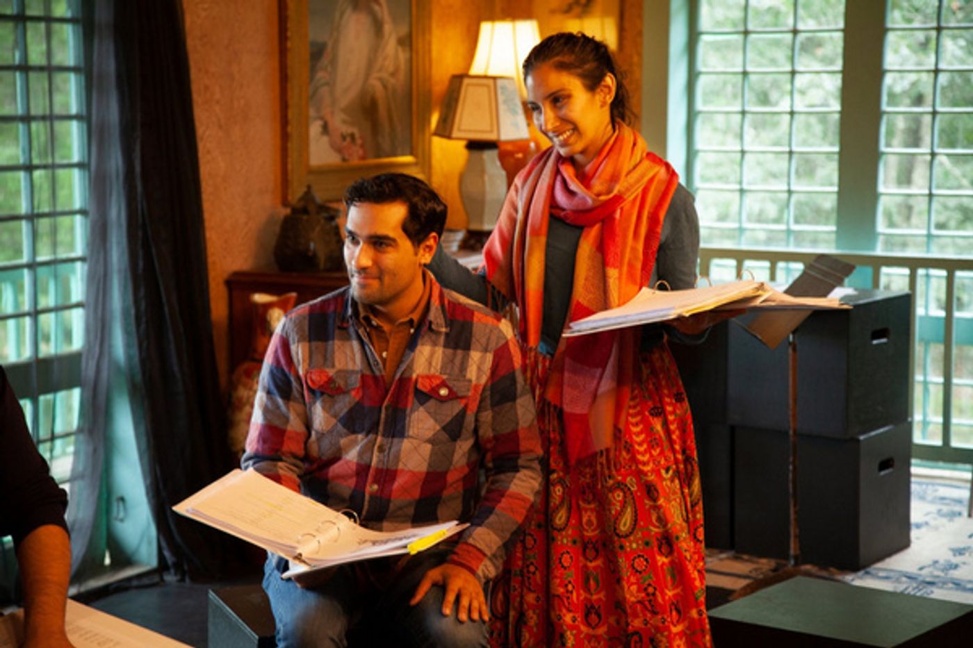 Photo Flash: Inside Rehearsals Of THE GOLDEN THRESHOLD At Live & In Color  Image