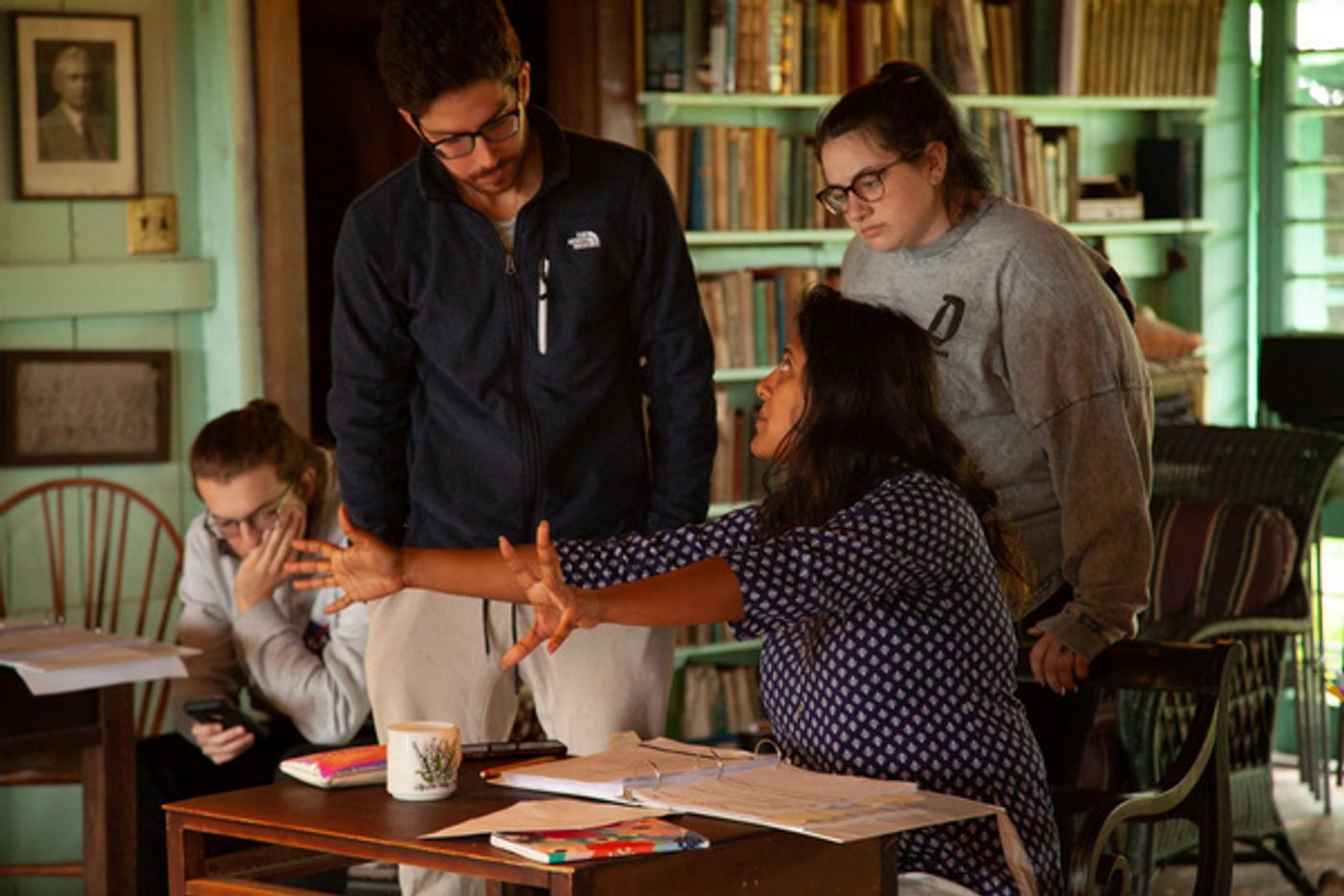 Photo Flash: Inside Rehearsals Of THE GOLDEN THRESHOLD At Live & In Color  Image