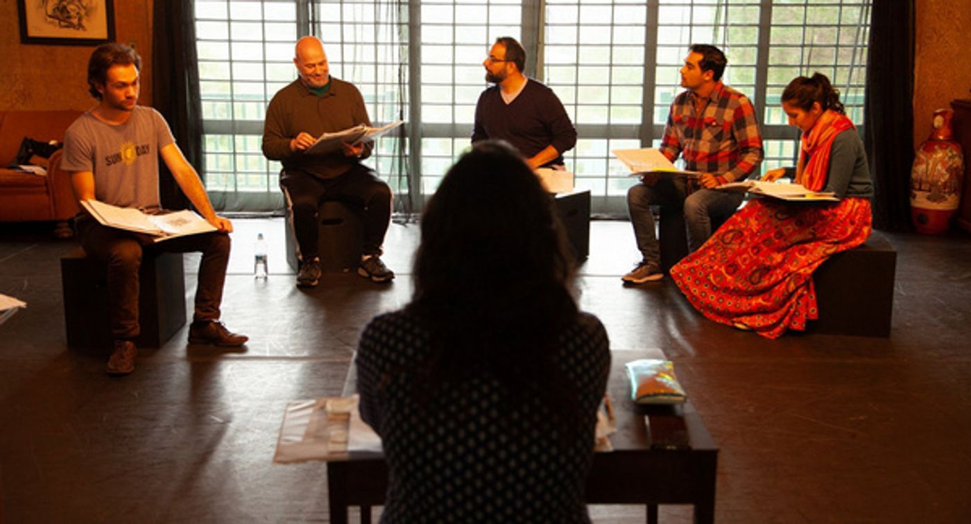 Photo Flash: Inside Rehearsals Of THE GOLDEN THRESHOLD At Live & In Color  Image