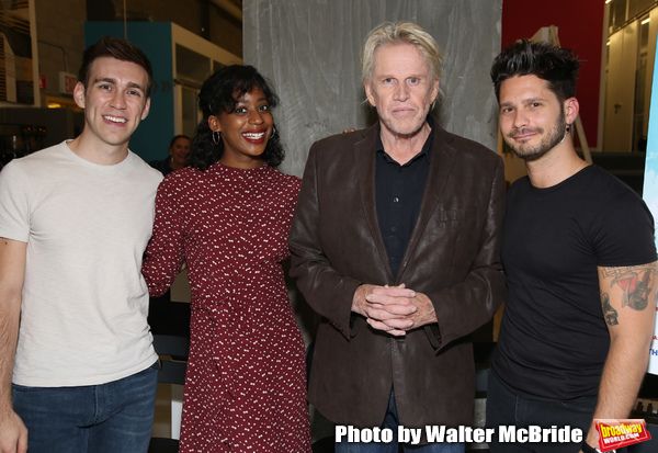Evan Maltby, Kim Steele, Gary Busey and Mike Squillante  Photo