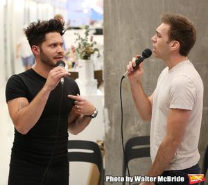 Mike Squillante and Evan Maltby @ BroadwayWorld Mike Squillante and Evan Maltby Photo