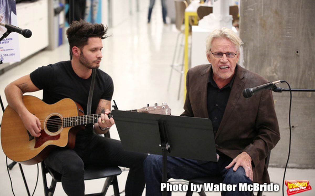 Mike Squillante and Gary Busey  at 