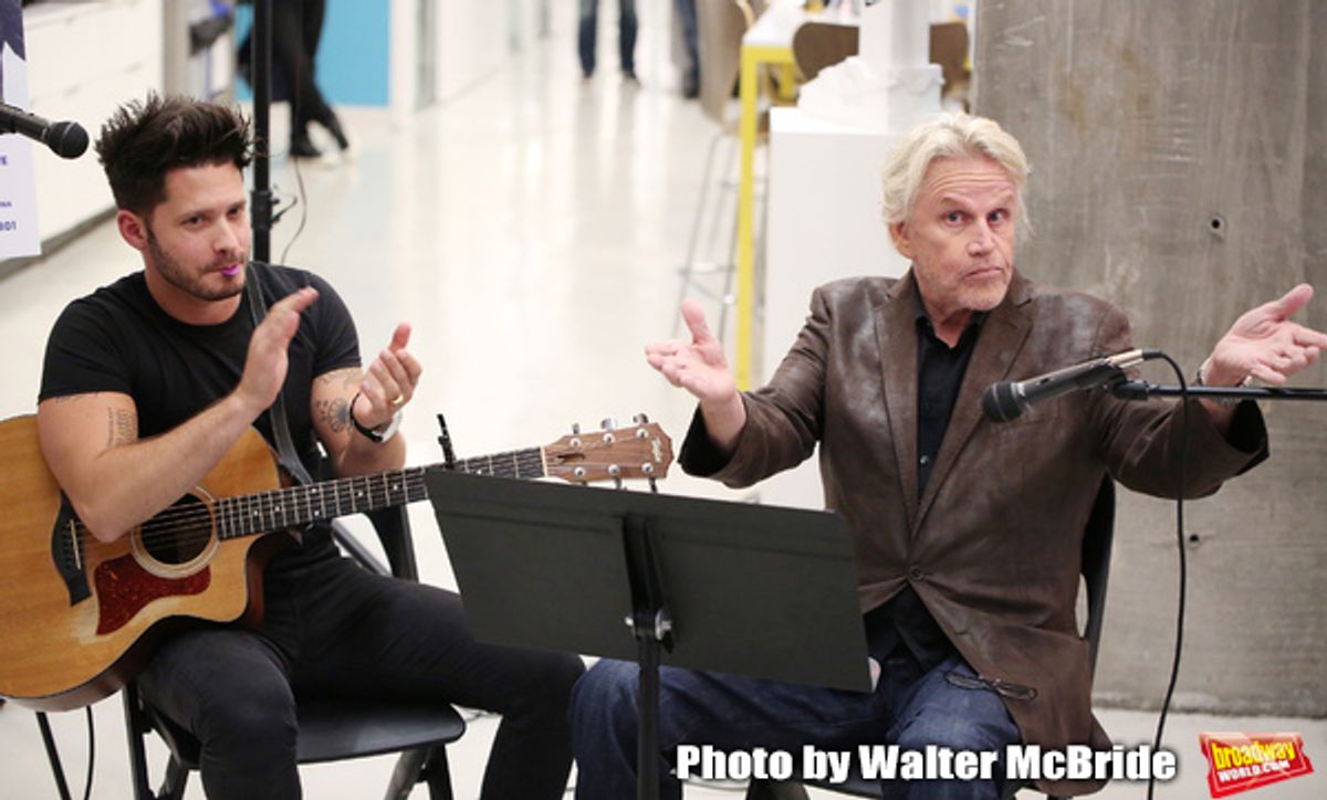 Mike Squillante and Gary Busey  at 