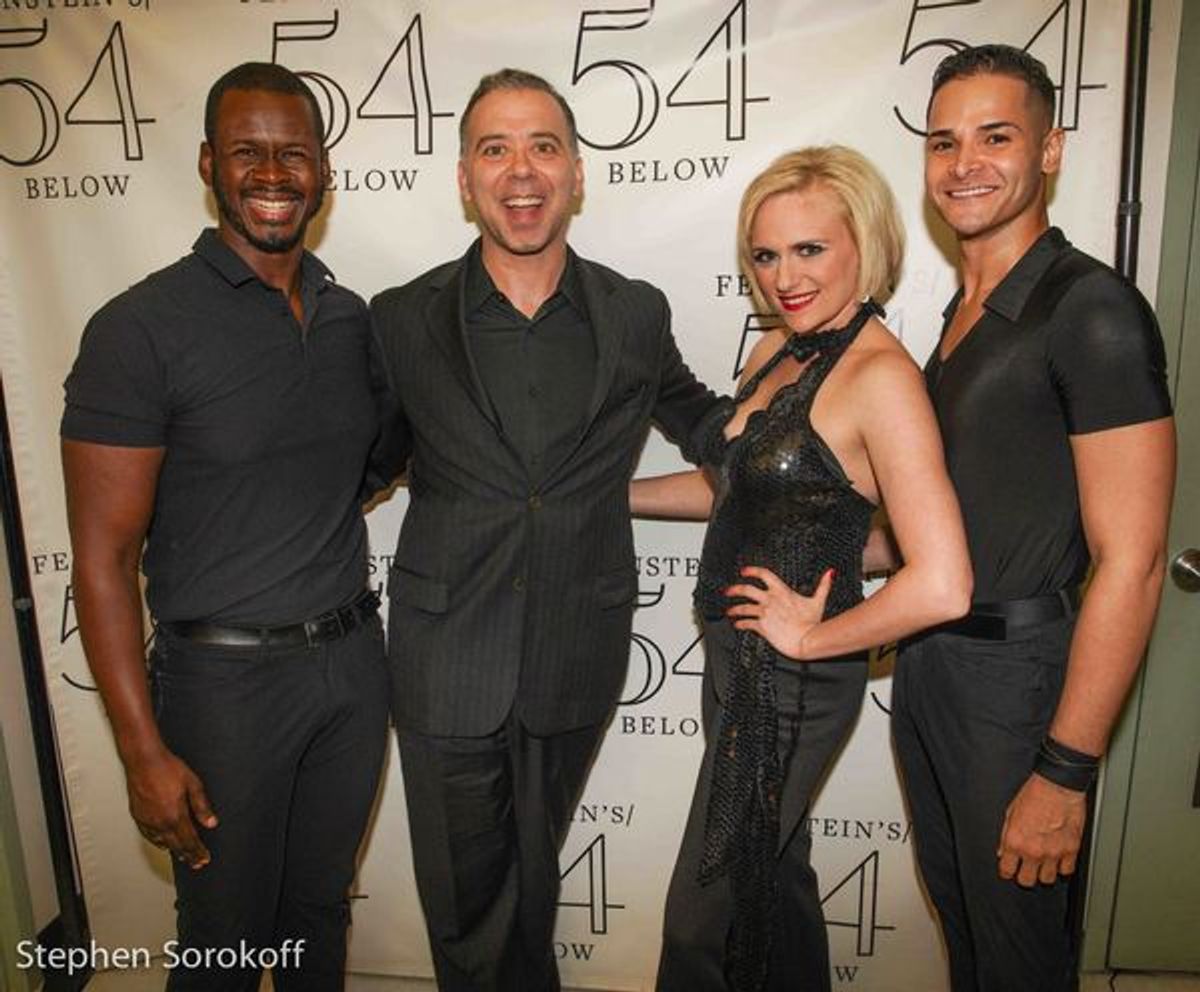 Rashaan James, Andrew Black,Choreographer, Haley Swindal, Waldemar Quinoes-Vallanueva at 