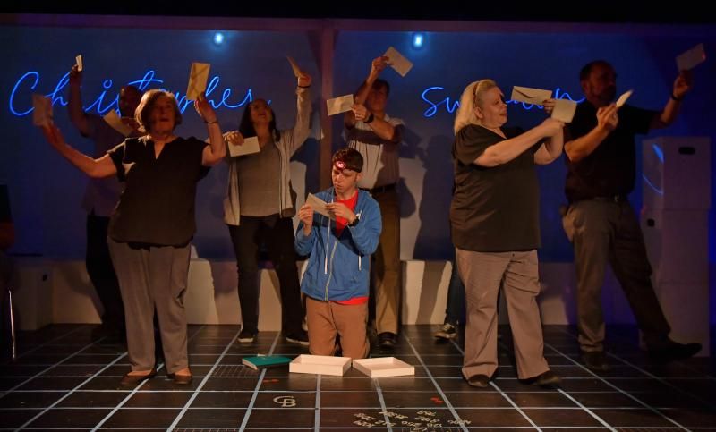 Review: Cat Arnold Directs Inspiring CURIOUS INCIDENT OF THE DOG IN THE NIGHT-TIME for Way Off Broadway  Image