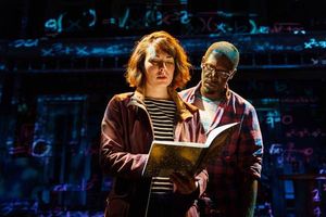 Katie Kleiger as Catherine, Jeremy Keith Hunter as Hal  Photo