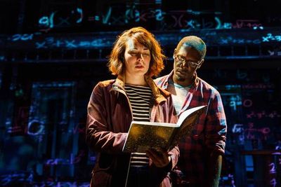 Katie Kleiger as Catherine, Jeremy Keith Hunter as Hal  Photo