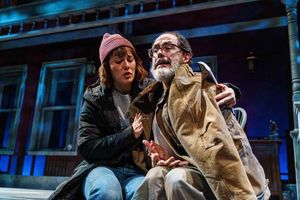 Katie Kleiger as Catherine, Bruce Randolph Nelson as Robert Photo