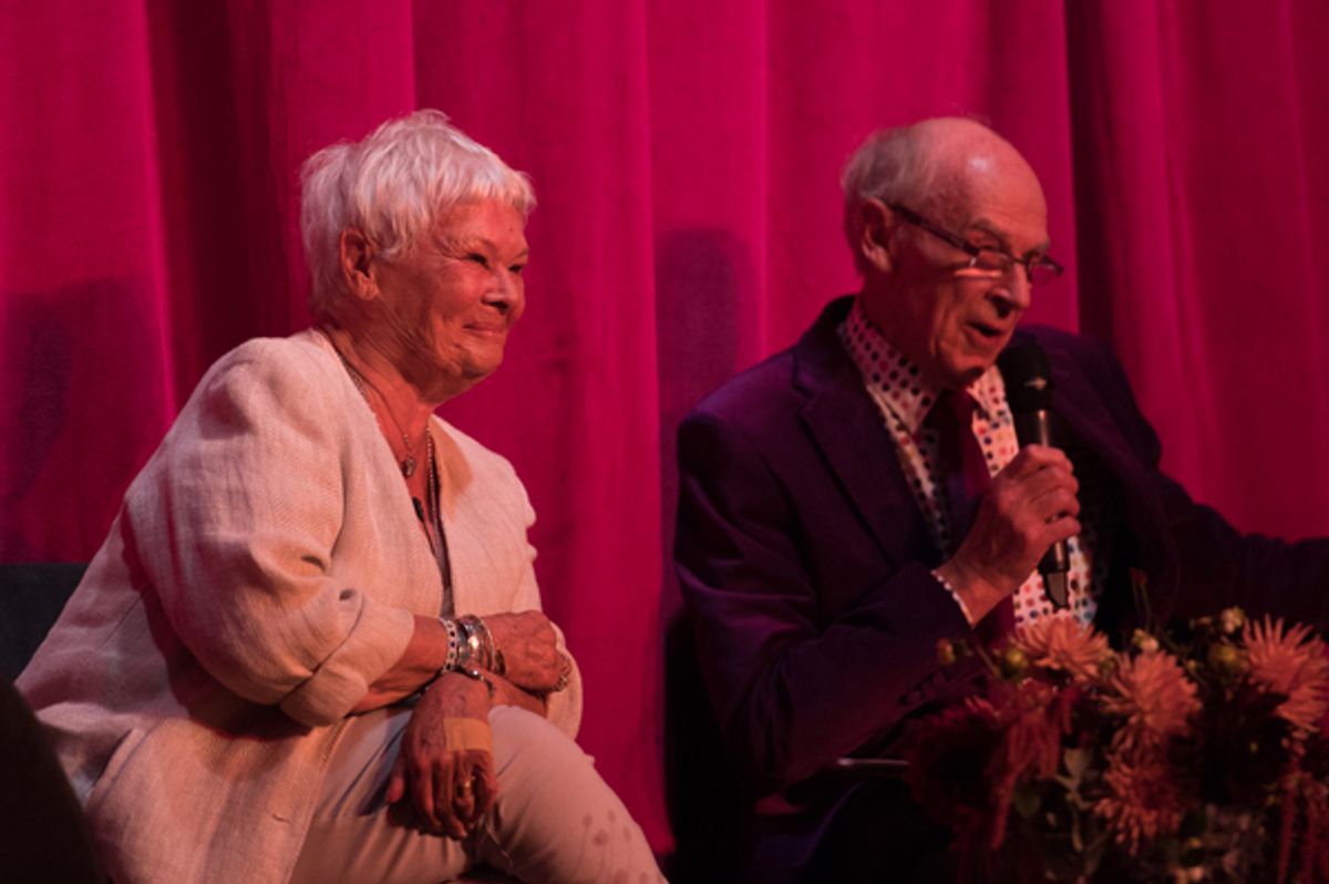 Dame Judi Dench & John Hannam at 