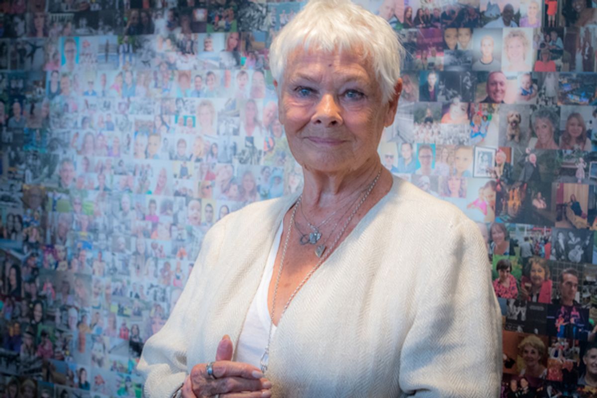 Dame Judi Dench at 