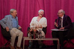 Michael Billington, Dame Judi Dench & John Hannam @ BroadwayWorld Michael Billington, Dame Judi Dench & John Hannam Photo
