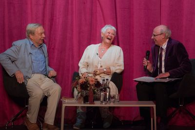 Michael Billington, Dame Judi Dench & John Hannam Photo