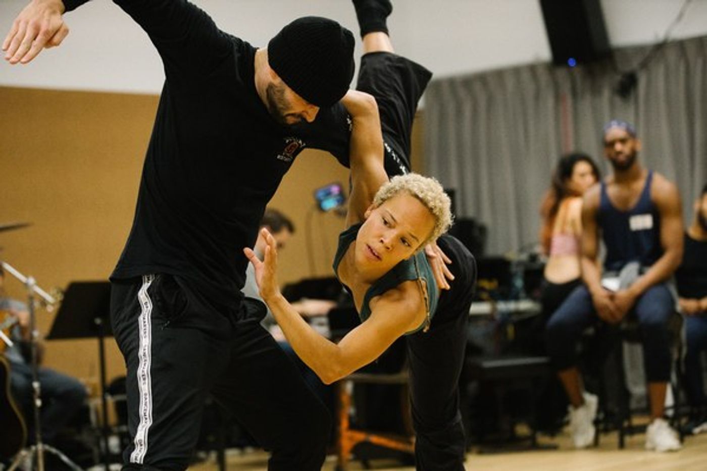 Photo Flash: In Rehearsal with THE WRONG MAN, Previews Begin Tonight  Image