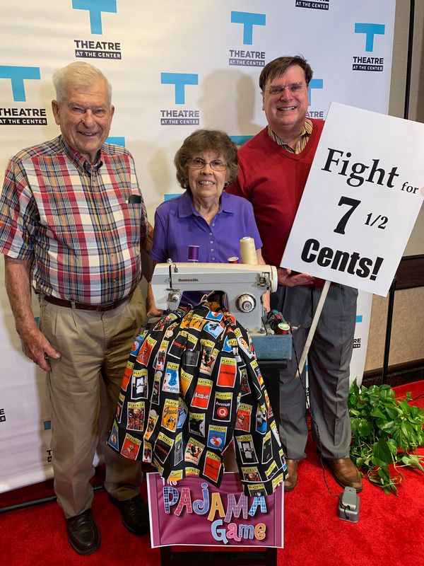 Journalist Phil Potempa,  Chester and Peggy Potempa  Photo