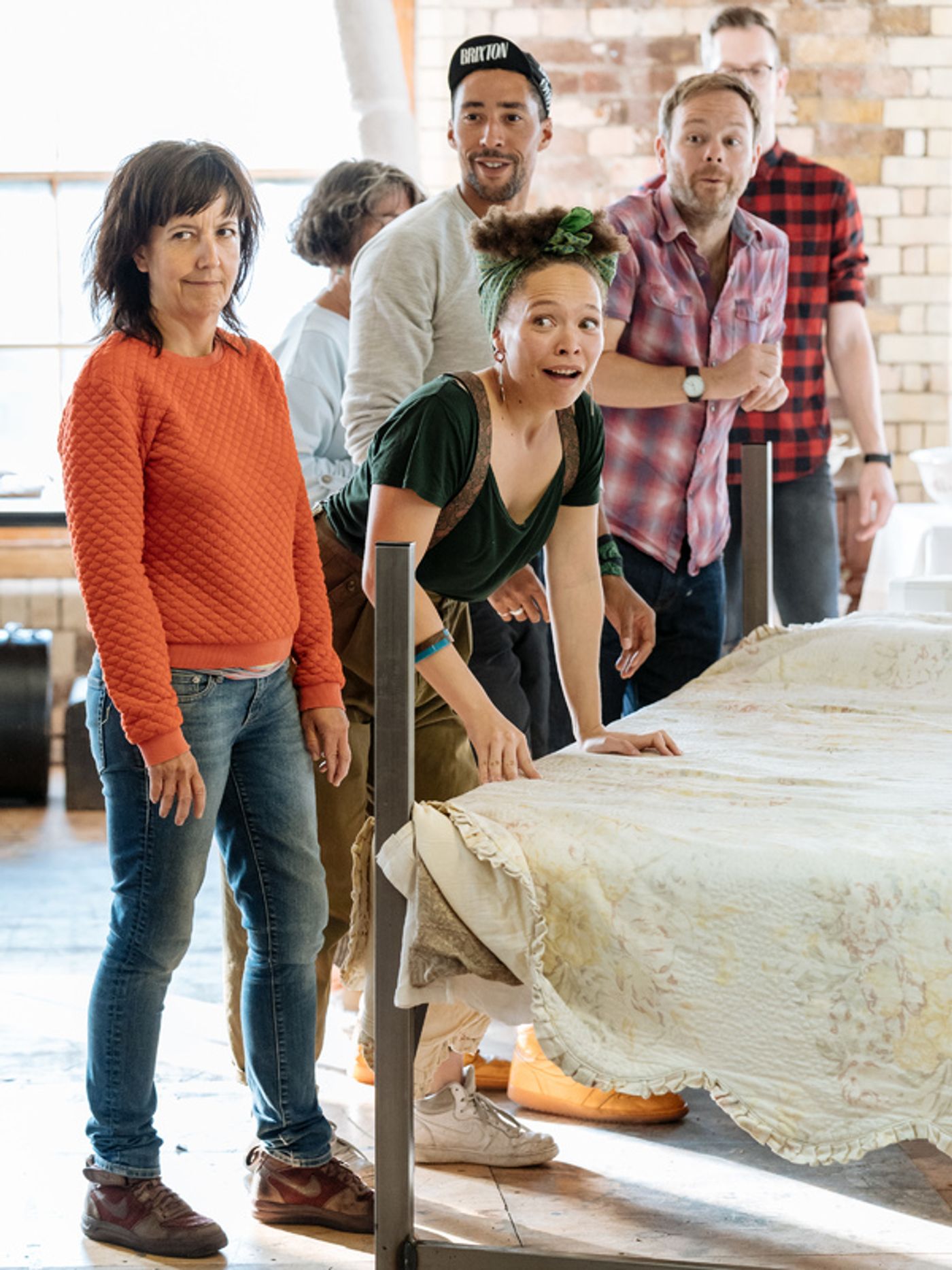 Photo Flash: Inside Rehearsal For THE WATSONS at Menier  Image